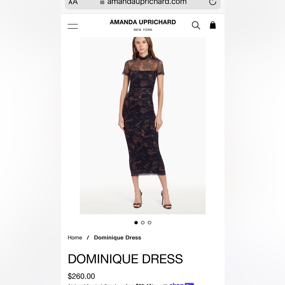 Amanda Uprichard Dominique Dress